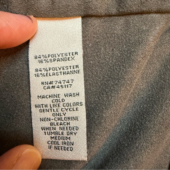 NWOT Bob Timberlake Olive Green Faux Suede Drape Jacket - Picture 9 of 10